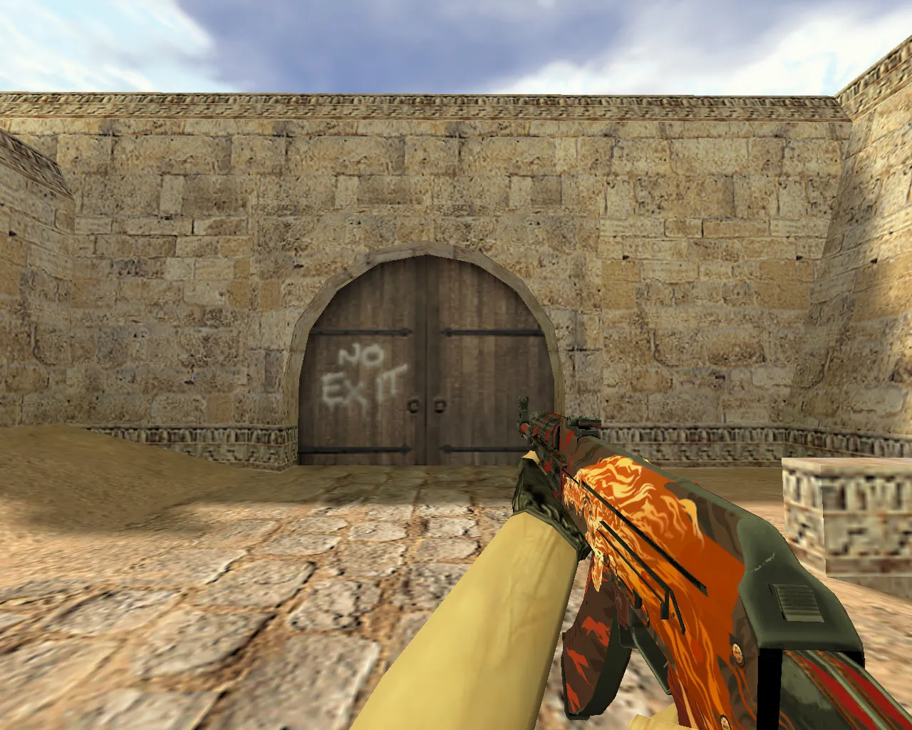 Скриншот Модель АК-47 Вой для CS 1.6 - Качество и Уникальность