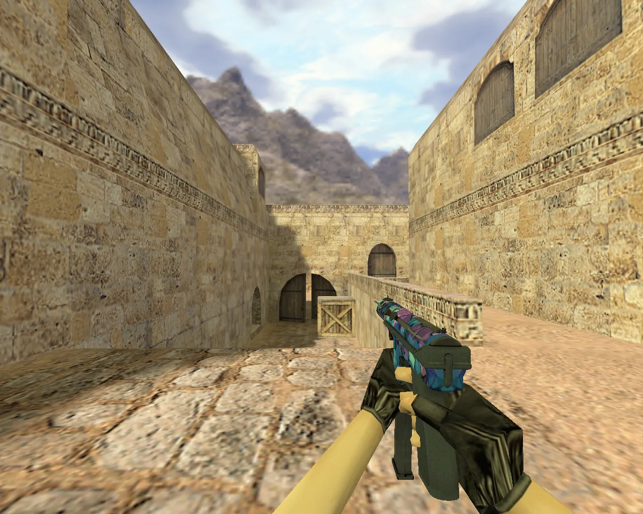 Скриншот Модель TEC-9 Кубикс для CS 1.6 - Уникальный Скин Оружия