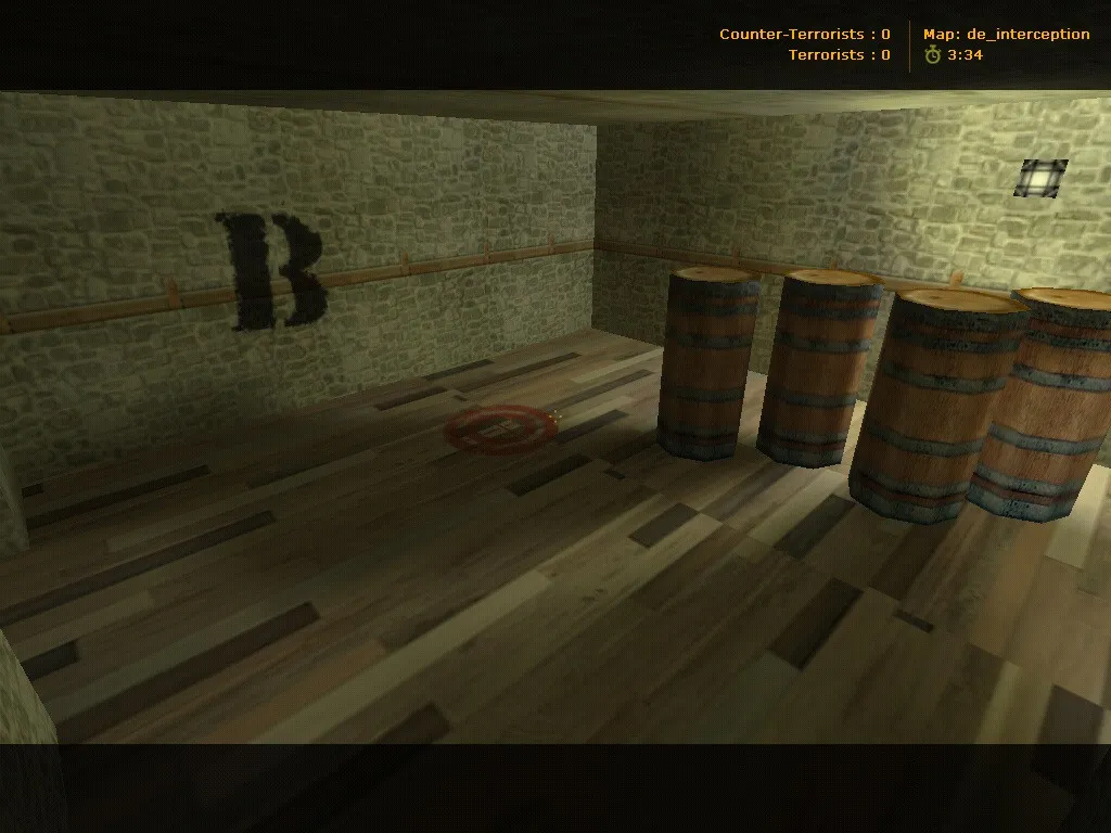 Скриншот  Карта de_interception для Counter-Strike 1.6: Тактический анализ и особенности
