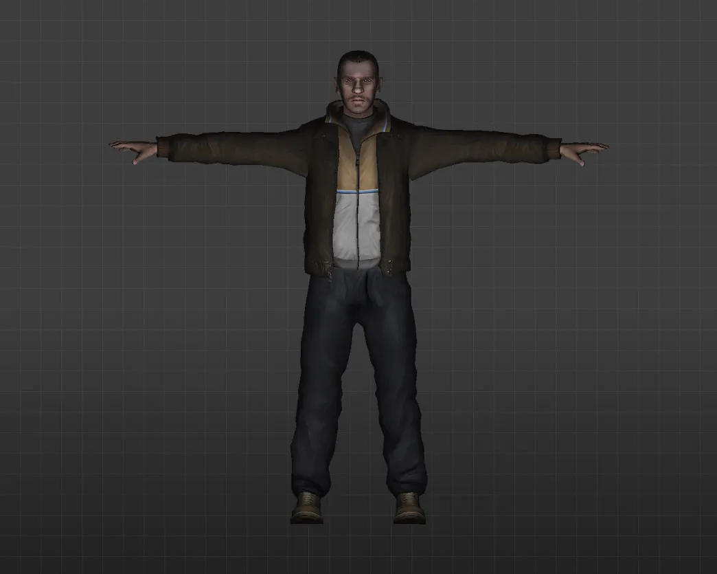 Скриншот Модель «Нико Беллик» для CS 1.6 - Уникальный скин в игре