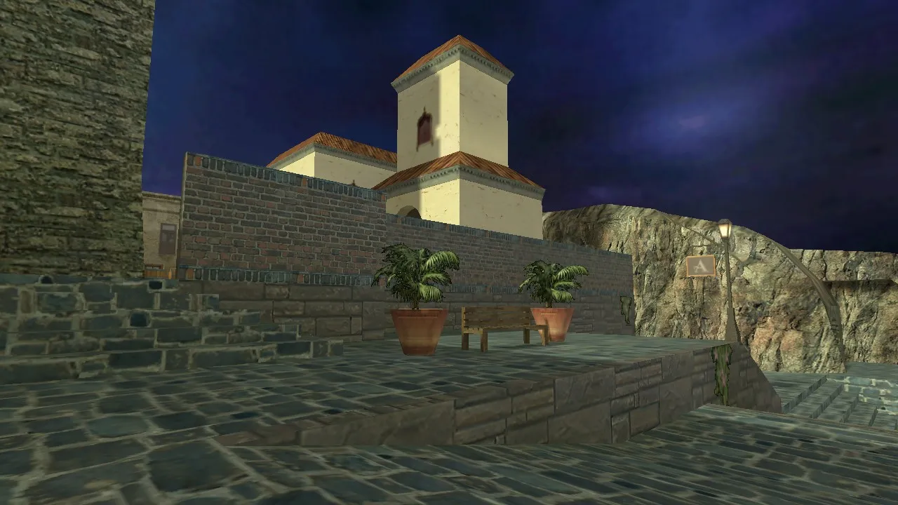 Скриншот  Карта de_isolation для CS 1.6 - Тактика и оптимизация