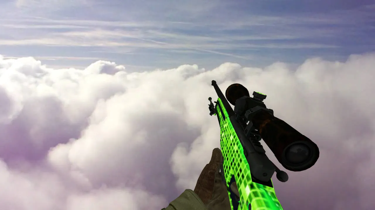 Скриншот Модель «AWP Disco Party» для CS 1.6 - Скачай уникальную модель