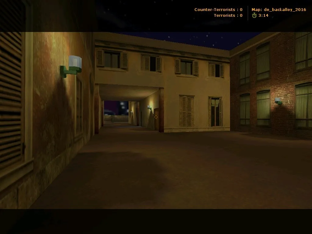 Скриншот Карта «de_backalley_2016» для CS 1.6