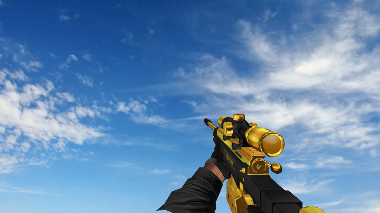 Скриншот Пак моделей оружия Sudden Attack Pack для CS 1.6: v_, p_, w_ модели, звуки, анимация осмотра, текстуры и настройка