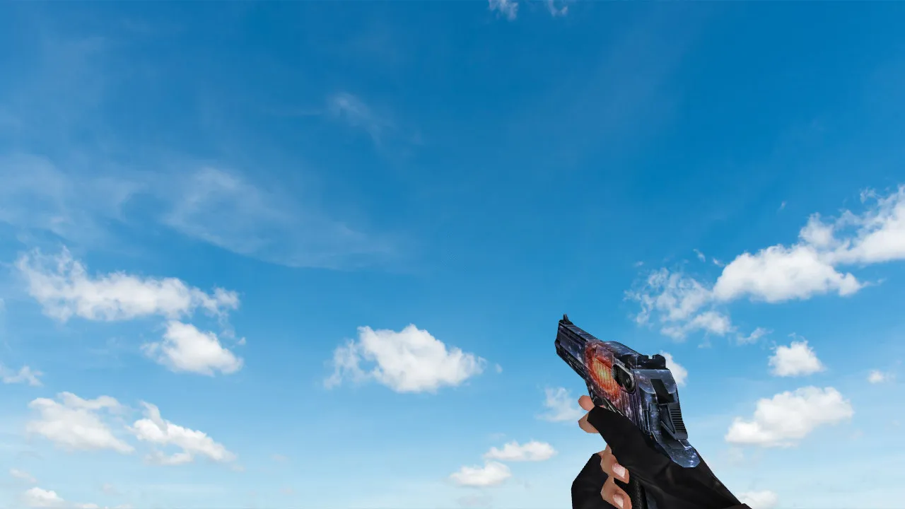 Скриншот Пак моделей оружия «Galaxy Weapon Set» для CS 1.6: v_, p_, w_ модели, звуки, анимация осмотра и качество текстур