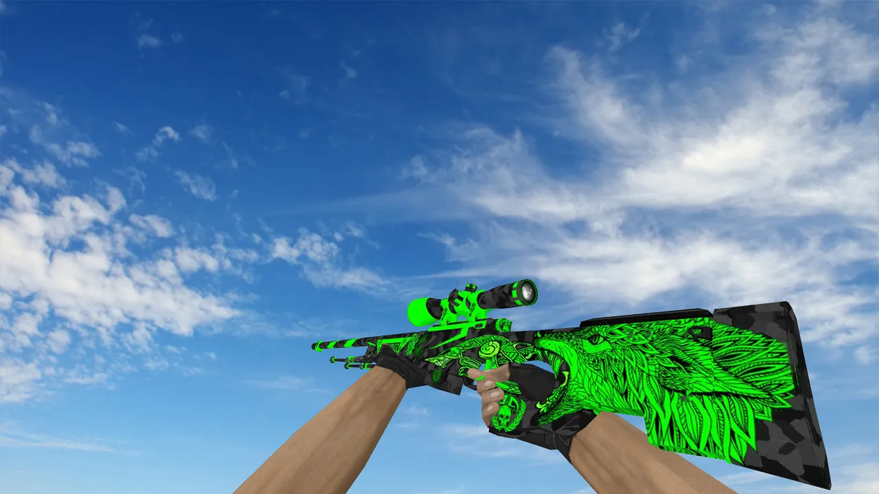 Скриншот Модель AWP Fenrir для CS 1.6 - Высокое качество и точность