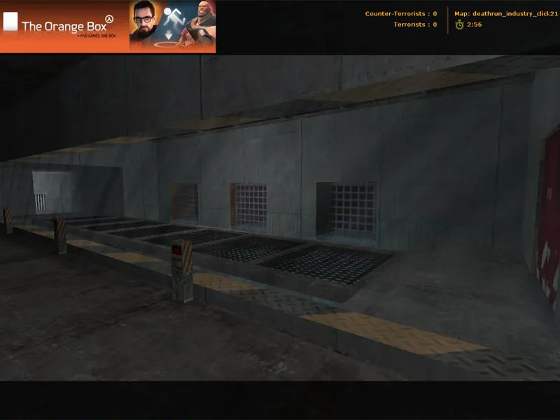 Скриншот  deathrun_industria_click21 карта для CS 1.6: точки, раунды, .nav и оптимизация