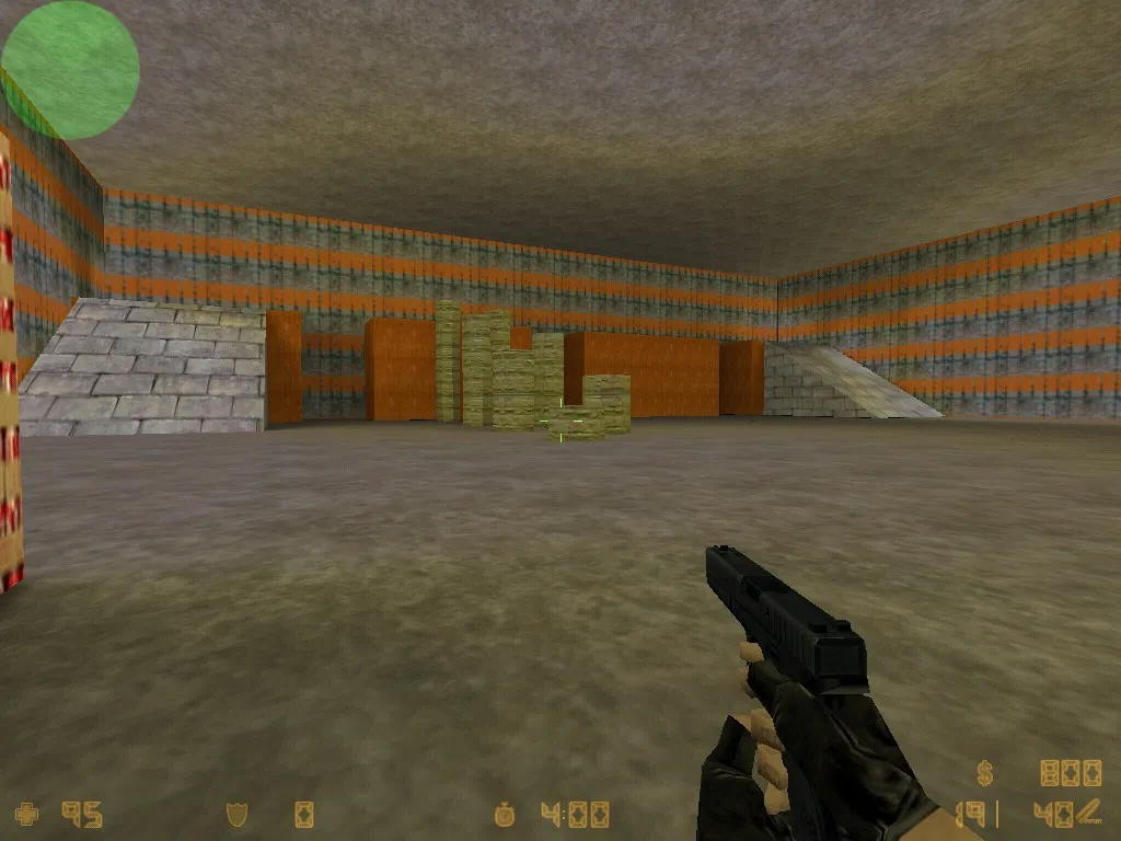 Скриншот Карта bg_slider для CS 1.6: установка, .nav для ботов, баланс сторон, настройки и оптимизация