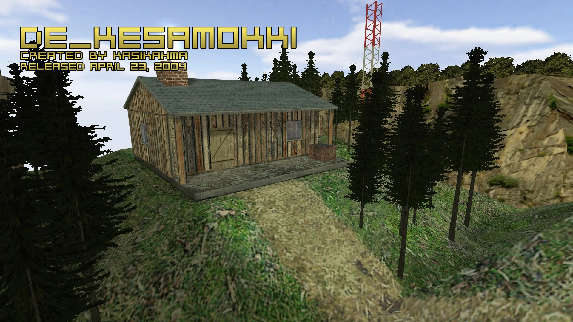 Скриншот  Карта «de_kesamokki» для CS 1.6 - Тактический анализ и детали