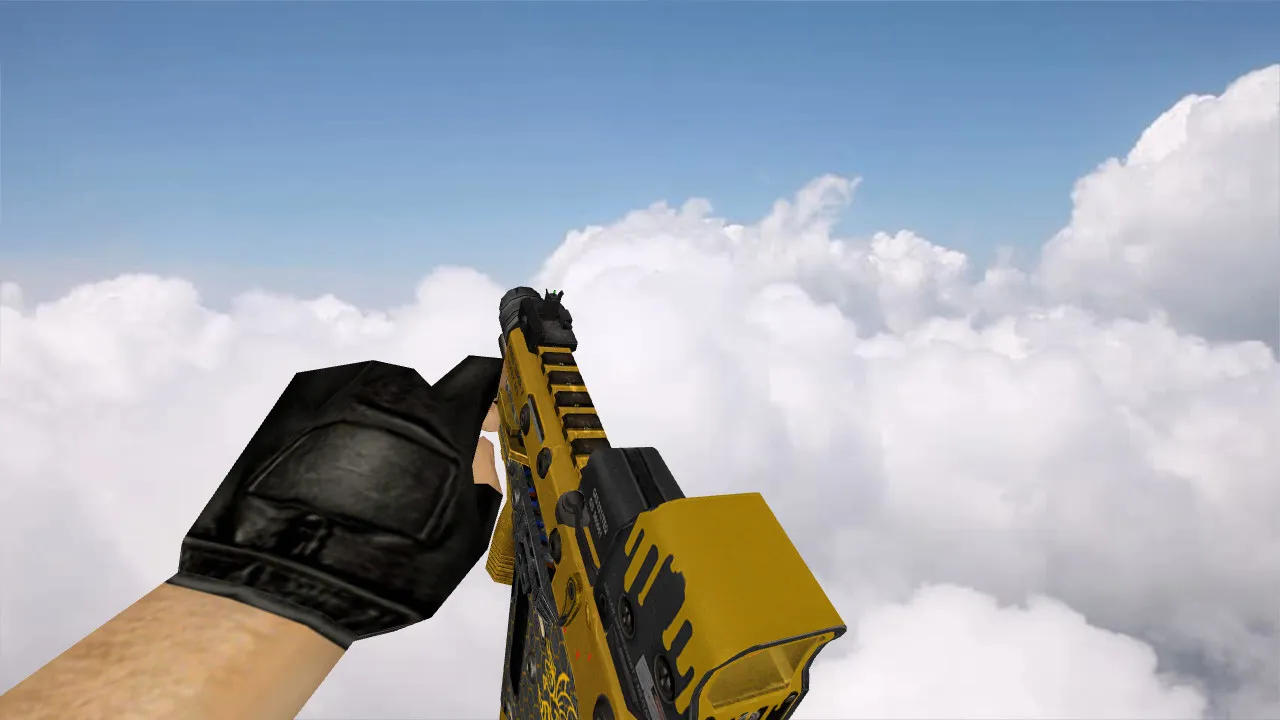 Скриншот Модель UMP-45 «SF2 Kriss Sv Bee» для CS 1.6: Погрузись в детали