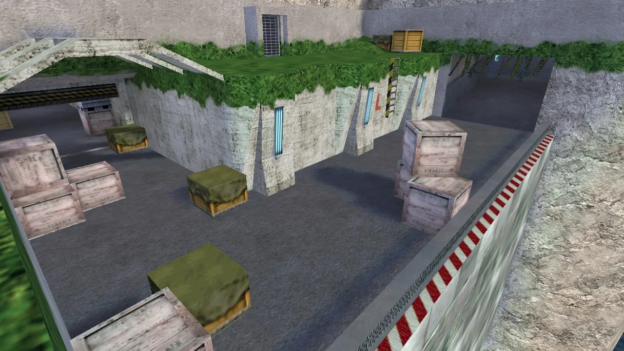 Скриншот  Карта «de_odigy» для CS 1.6 - Тактическая карта с интересным дизайном