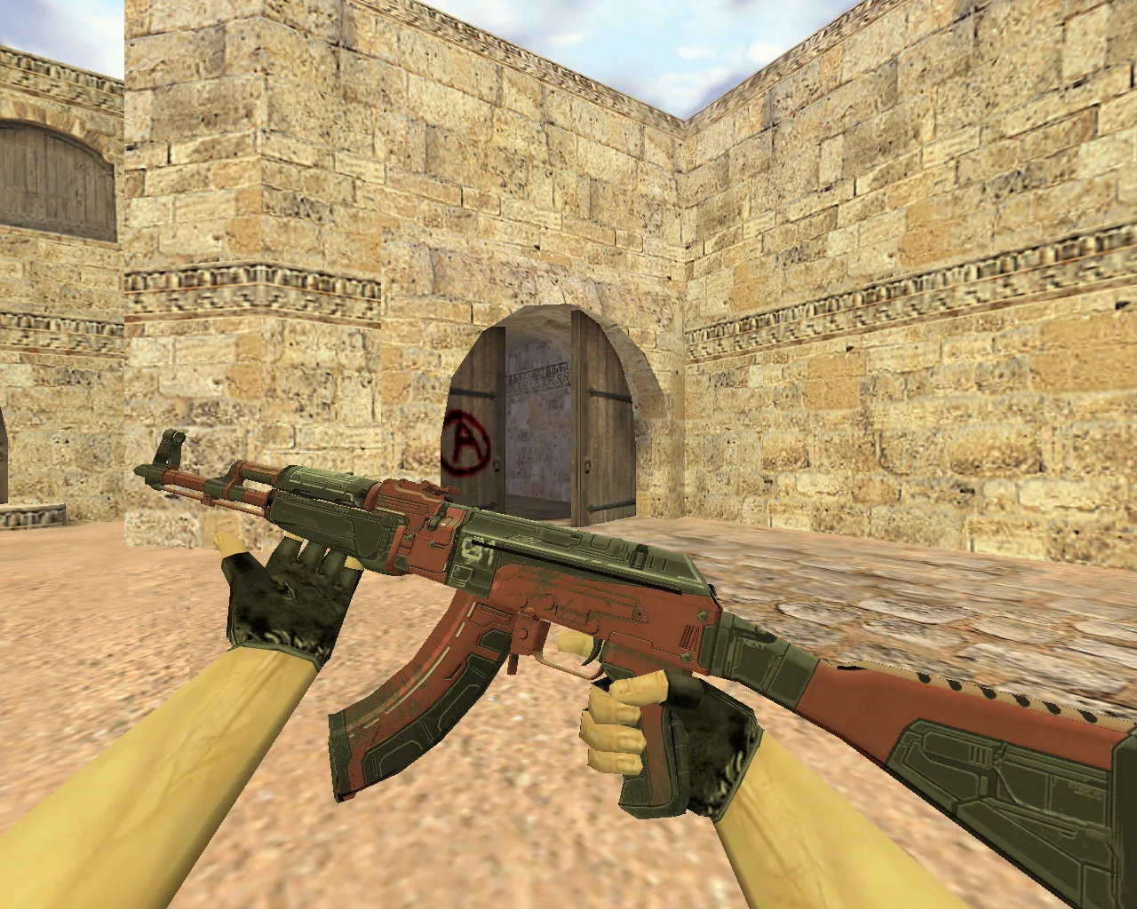 Скриншот Модель AK-47 Orbit Mk01 для CS 1.6 — Качество и Стиль