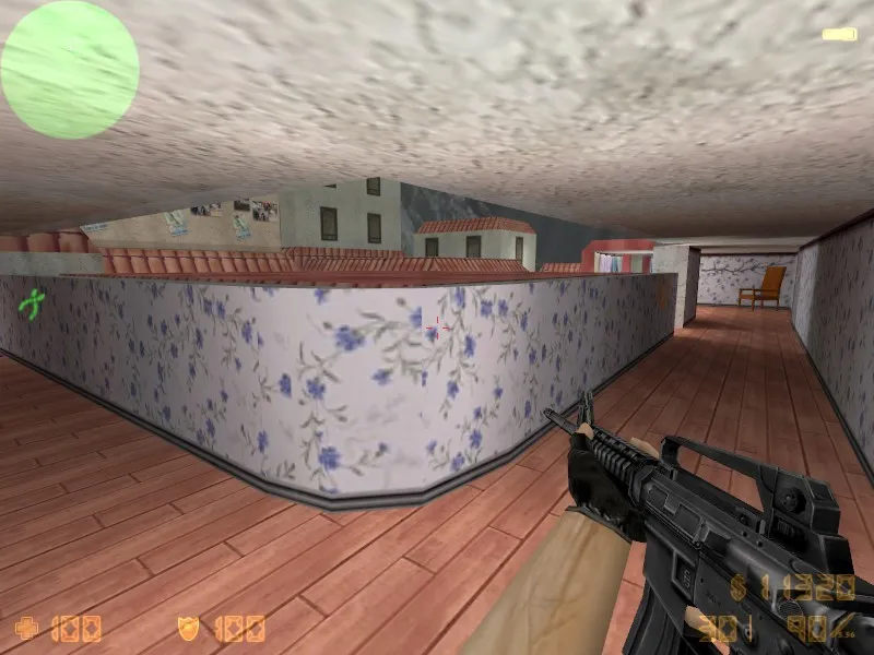 Скриншот  Карта de_ultra_ninja для CS 1.6 - Тактический шутер с уникальной игрой