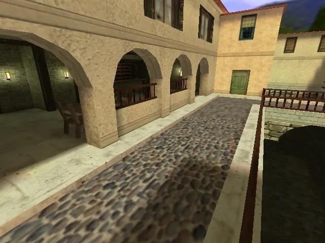 Скриншот  Карта de_italy для CS 1.6 - Тактическое превосходство в игре