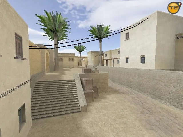 Скриншот Карта css_dust для CS 1.6: тактики, точки, .nav для ботов и оптимизация wpoly/epoly