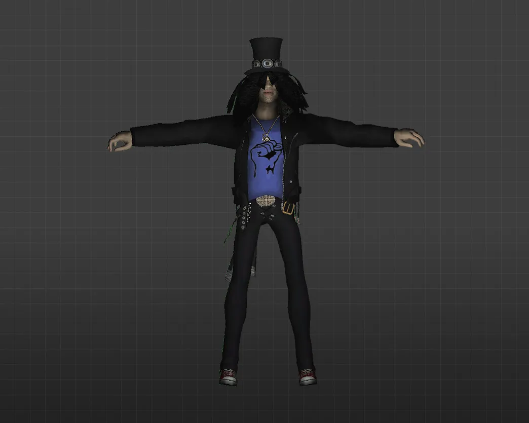 Скриншот Модель «Рокзвезда» для CS 1.6 - Уникальный скин для игроков