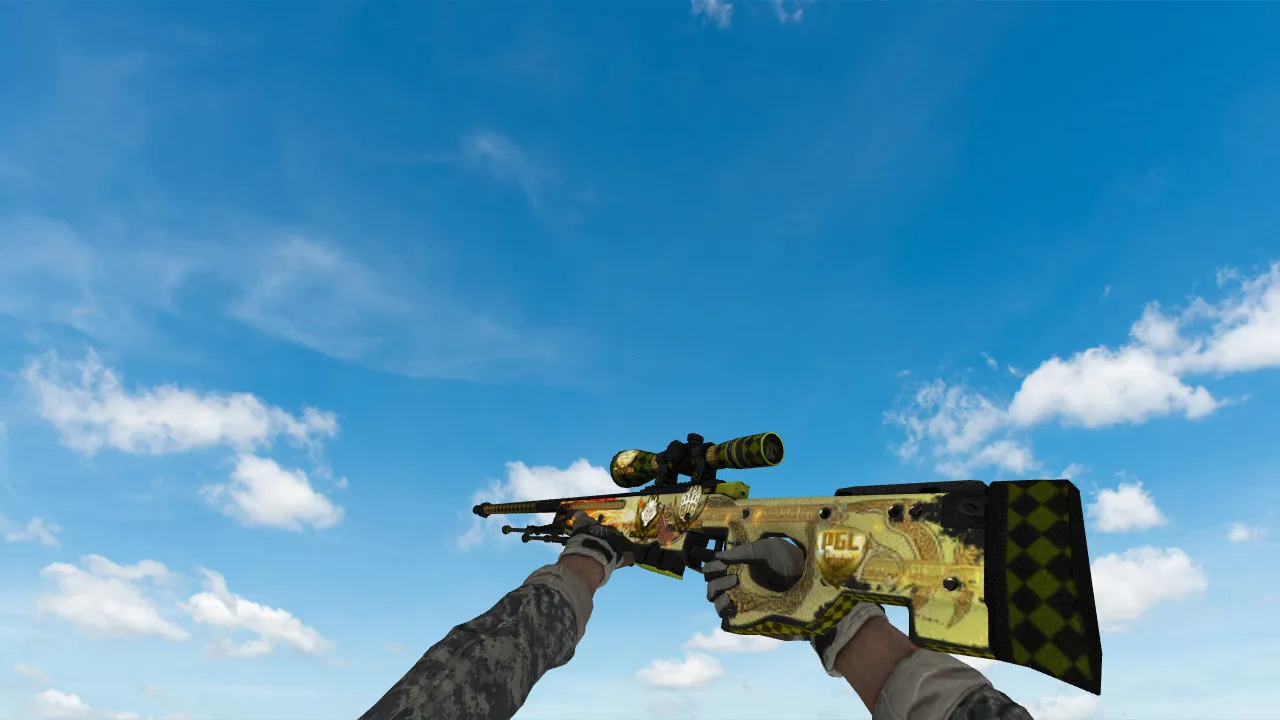 Скриншот Пак моделей оружия «BasildoomHD» для CS 1.6: v_, p_, w_ модели, звуки, анимация осмотра и качество текстур