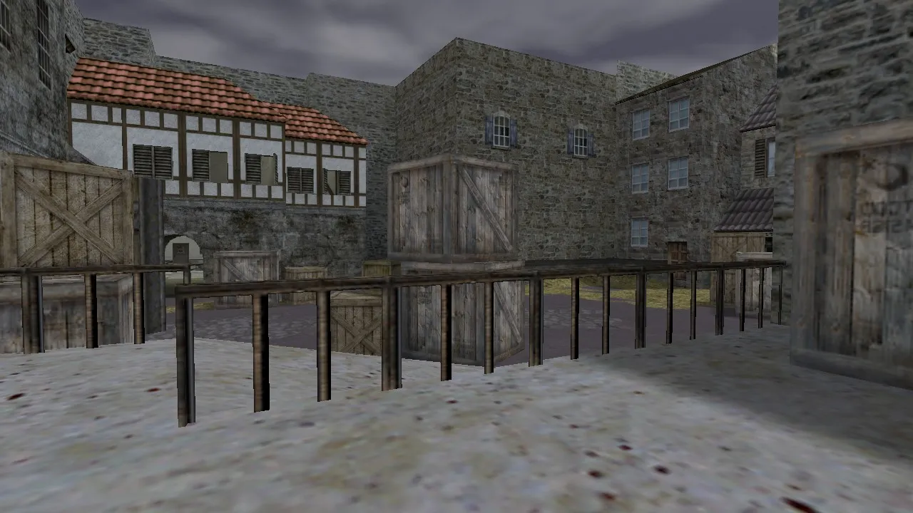 Скриншот  de_daws для CS 1.6: настройка, точки, боты (.nav) и оптимизация карты