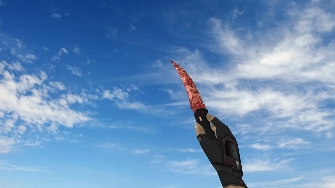 Скриншот Модель «Flip Knife Aidotu» для CS 1.6: v_ и p_ файлы, звуки, анимация осмотра, качество текстур