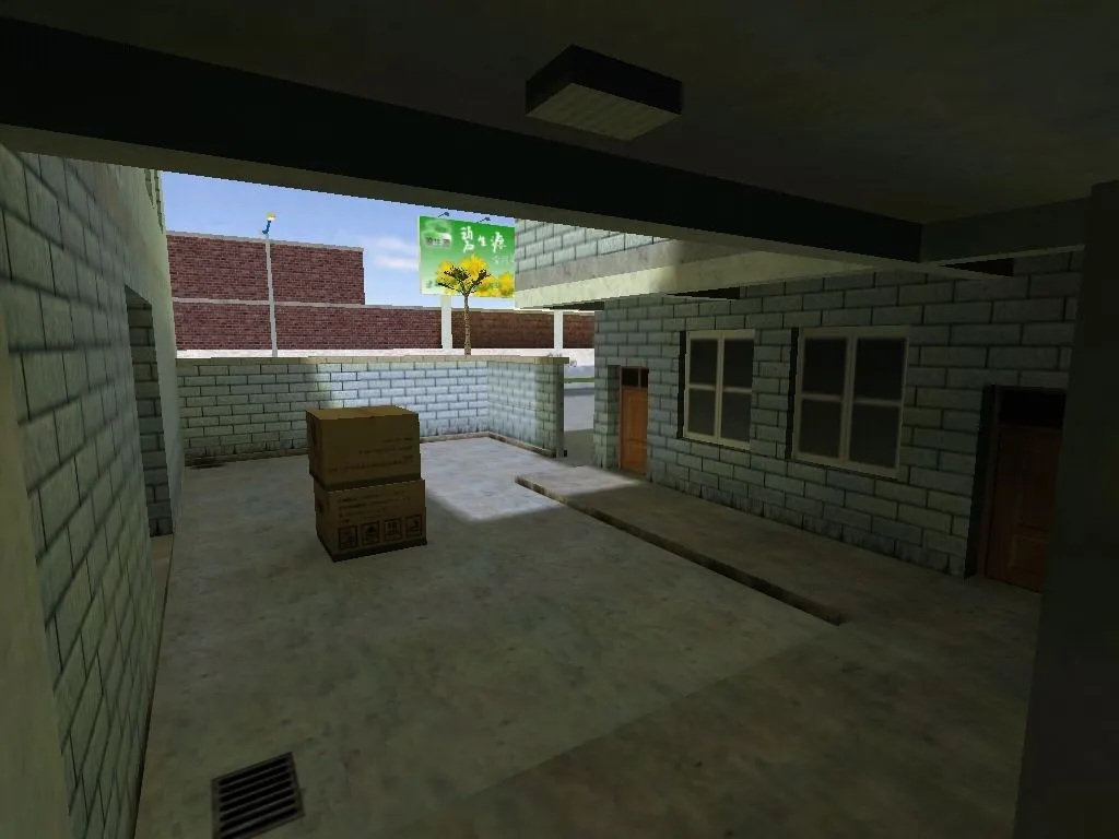 Скриншот  Карта de_stt для CS 1.6 - Тактика и особенности