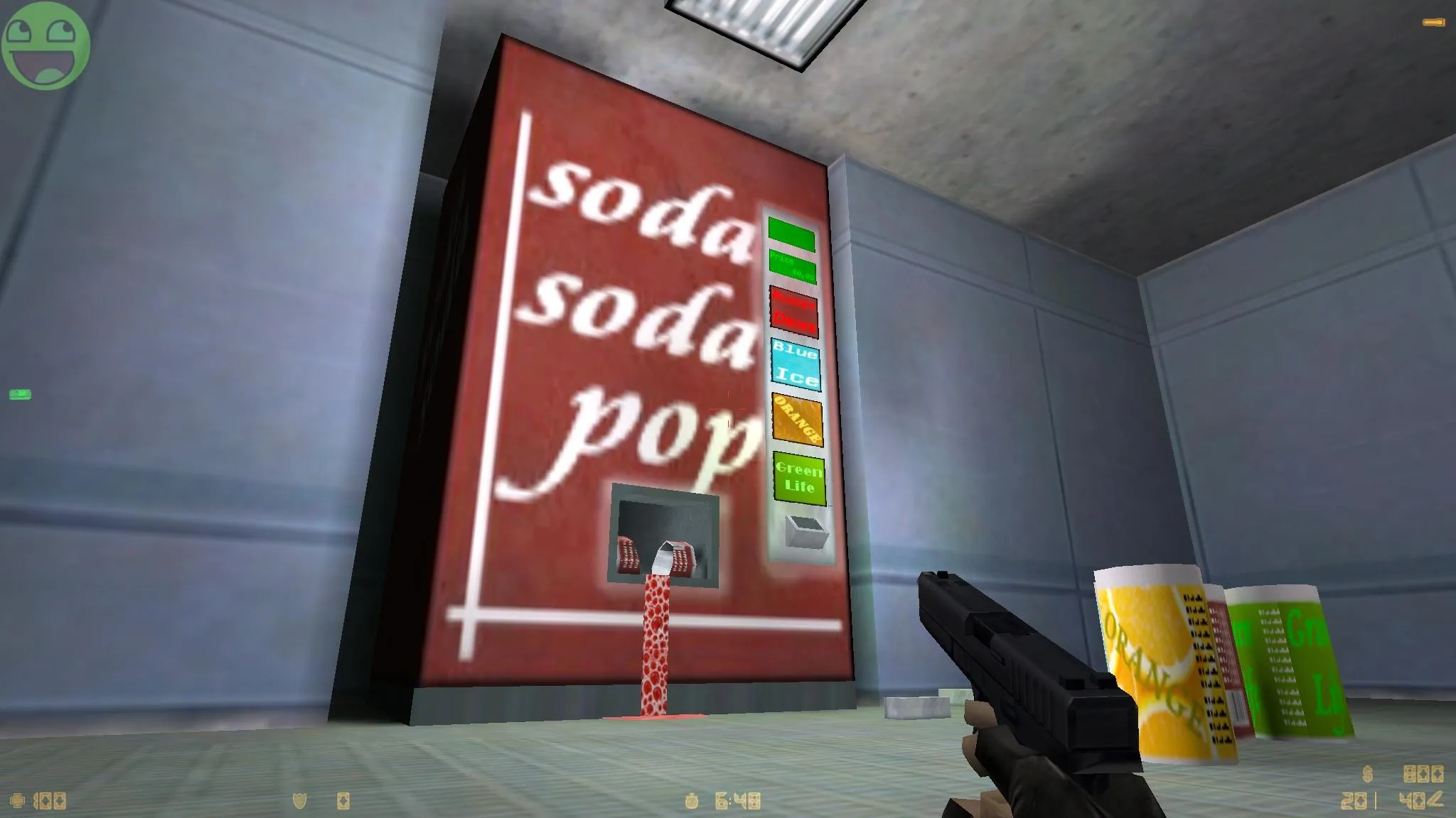 Скриншот  Карта de_rats_soda_machine для CS 1.6 - скачать и играть