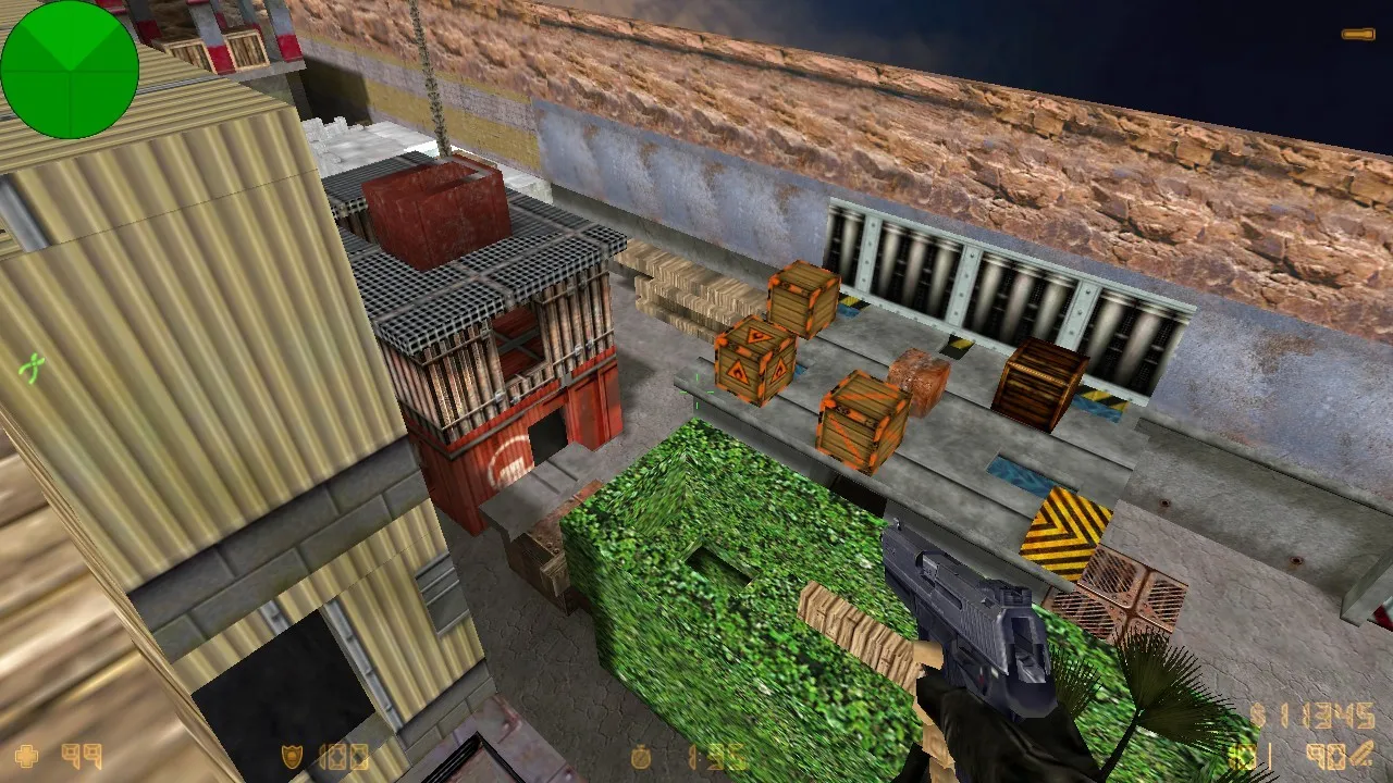 Скриншот  Карта de_matorci для CS 1.6 – тактические возможности и баланс сторон