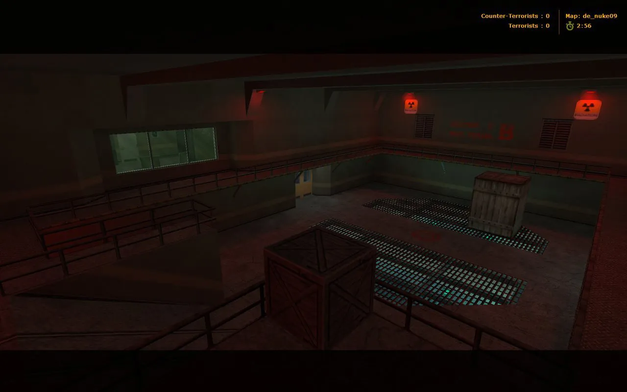 Скриншот  Карта de_nuke09 для CS 1.6: тактика и особенности
