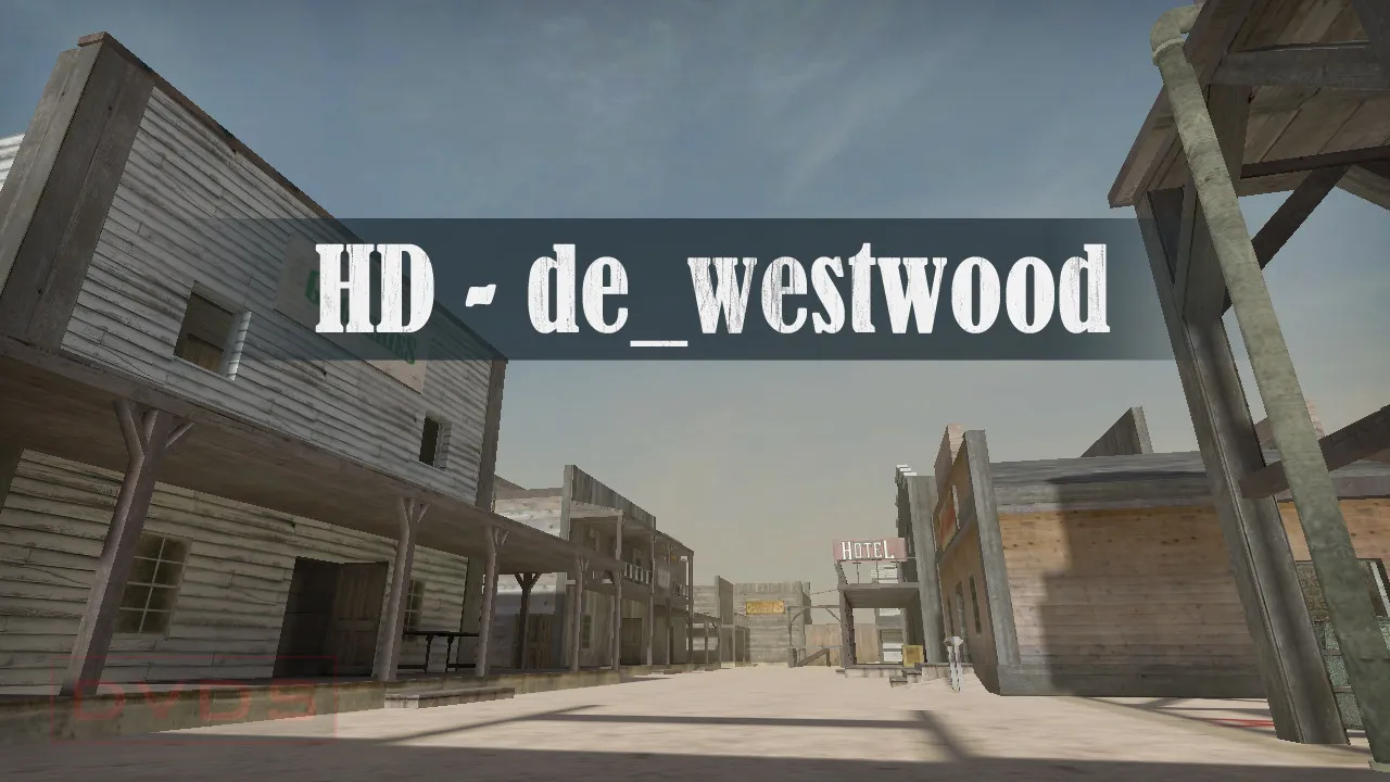 Скриншот Карта de_westwood_hd для CS 1.6: Тактика и особенности