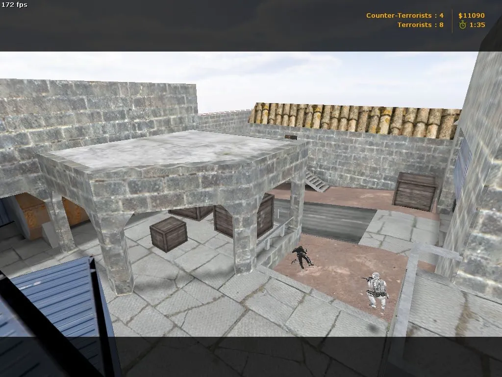 Скриншот  de_dnk_al карта для CS 1.6: точки, баланс сторон, .nav для ботов и оптимизация wpoly/epoly