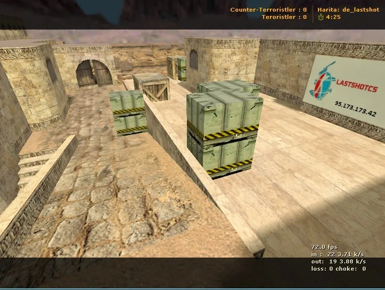 Скриншот Карта «de_lastshot» для CS 1.6
