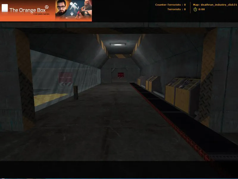 Скриншот  deathrun_industria_click21 карта для CS 1.6: точки, раунды, .nav и оптимизация