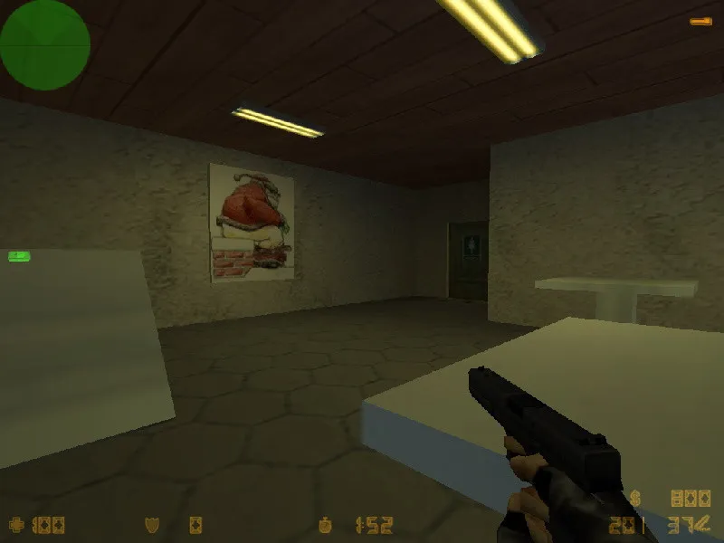Скриншот  Карта de_xmas_burgerpoop для CS 1.6: подробный обзор и тактики