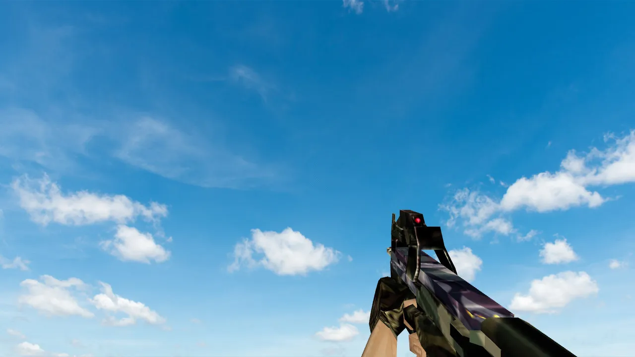 Скриншот  Пак моделей оружия «Полный пак камуфляж оружия» для CS 1.6: v_, p_, w_ модели, звуки, анимация осмотра