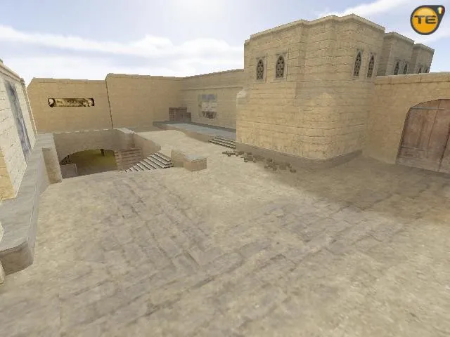 Скриншот Карта css_dust для CS 1.6: тактики, точки, .nav для ботов и оптимизация wpoly/epoly