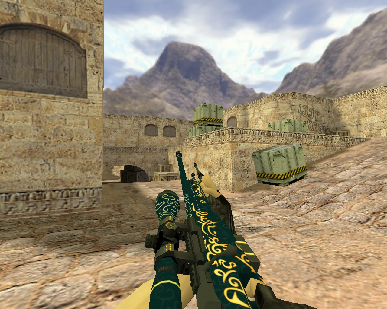 Скриншот Модель AWP Вавилон для CS 1.6 - Уникальная и качественная