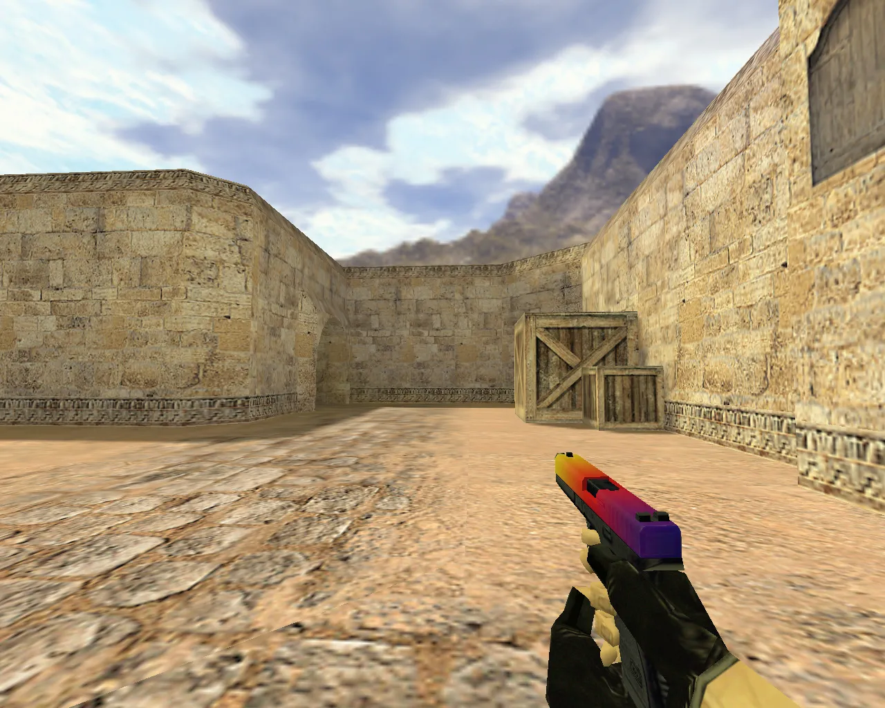 Скриншот Модель Glock Градиент для CS 1.6 - Качество и Детали