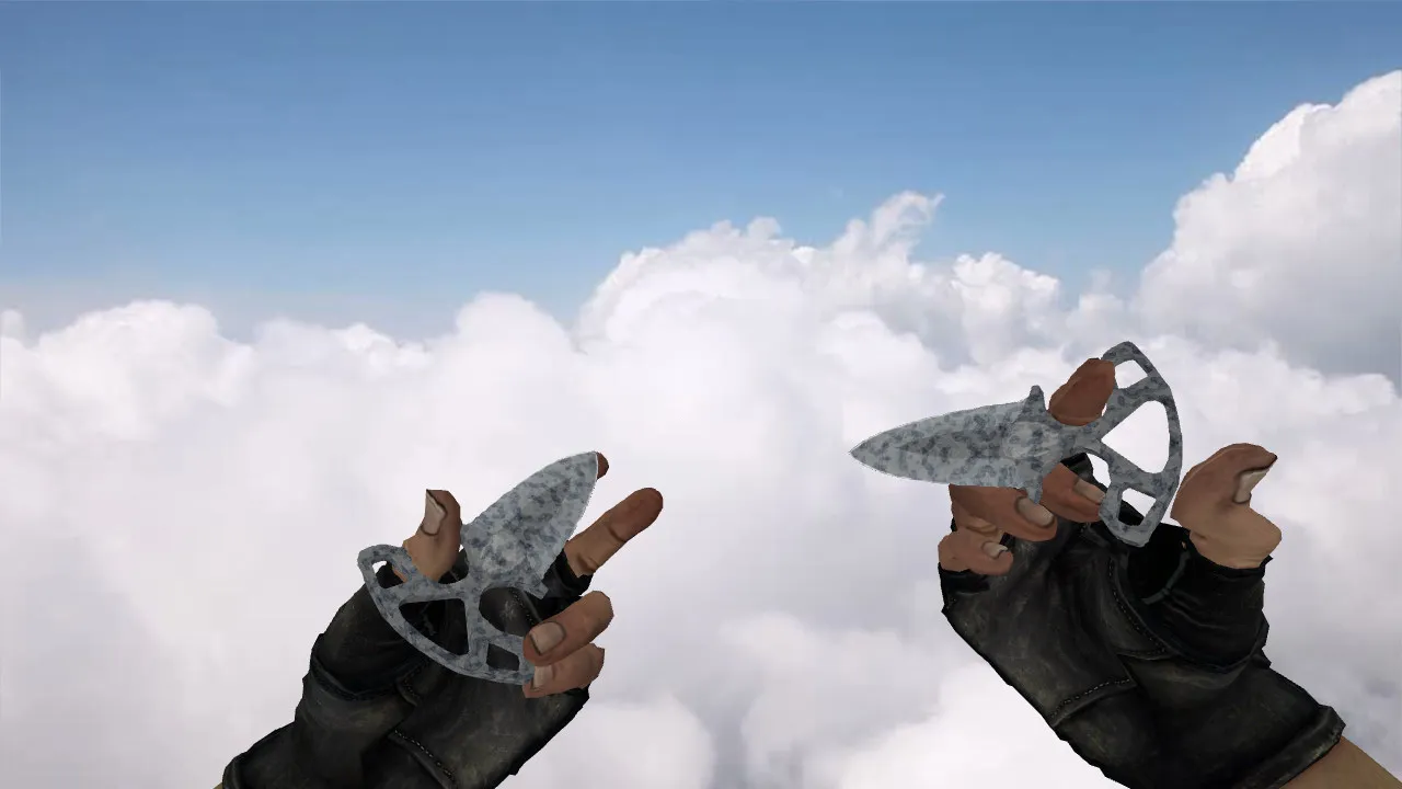 Скриншот Тычковые ножи «Патина» v_ w_ p_ модель для CS 1.6: звуки, анимация осмотра, текстуры, настройка