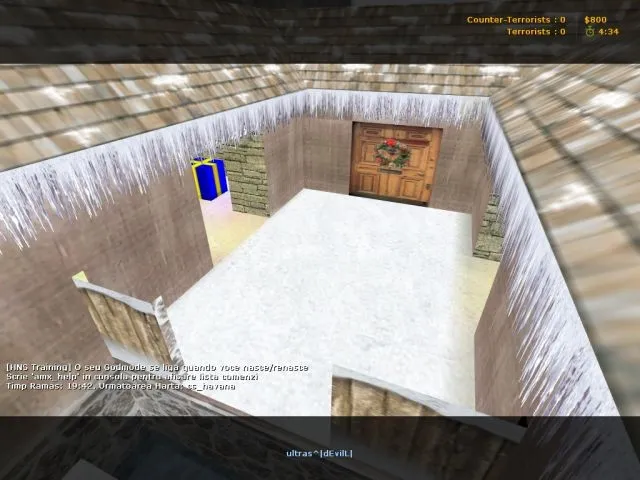 Скриншот Карта «deathrun_alleywinter» для CS 1.6