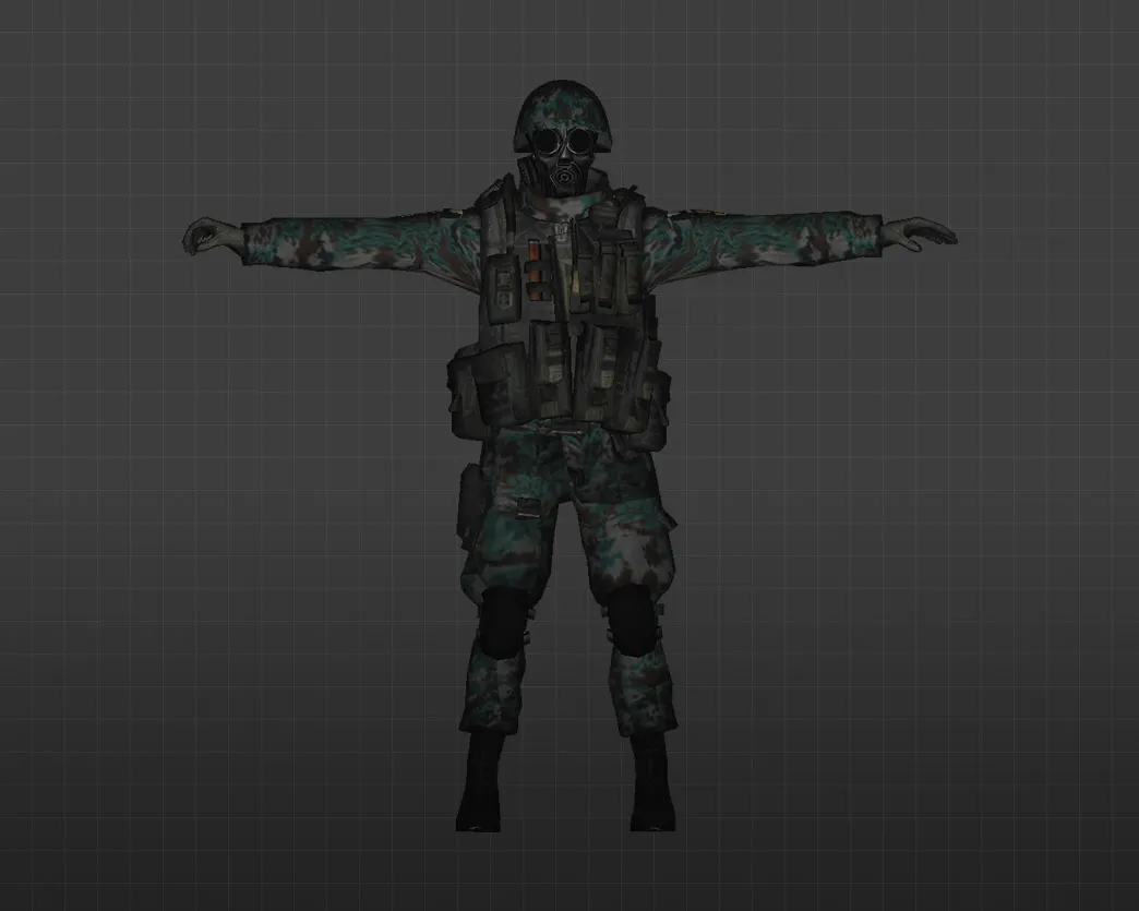 Скриншот Модель «Лесные забияки» для CS 1.6 - Уникальный скин для игроков