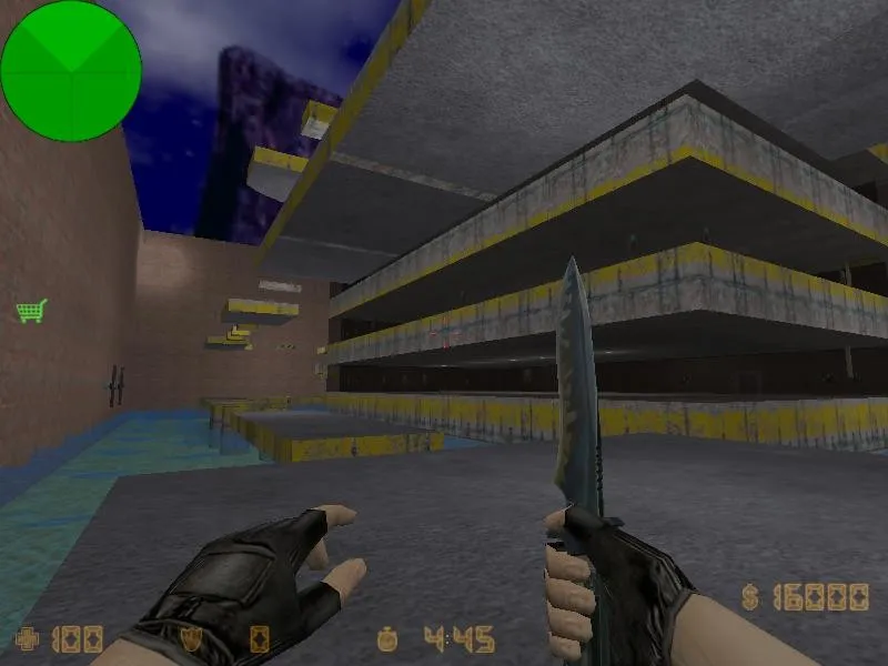 Скриншот  deathrun_form для CS 1.6: карта deathrun с точками, ловушками и поддержкой ботов