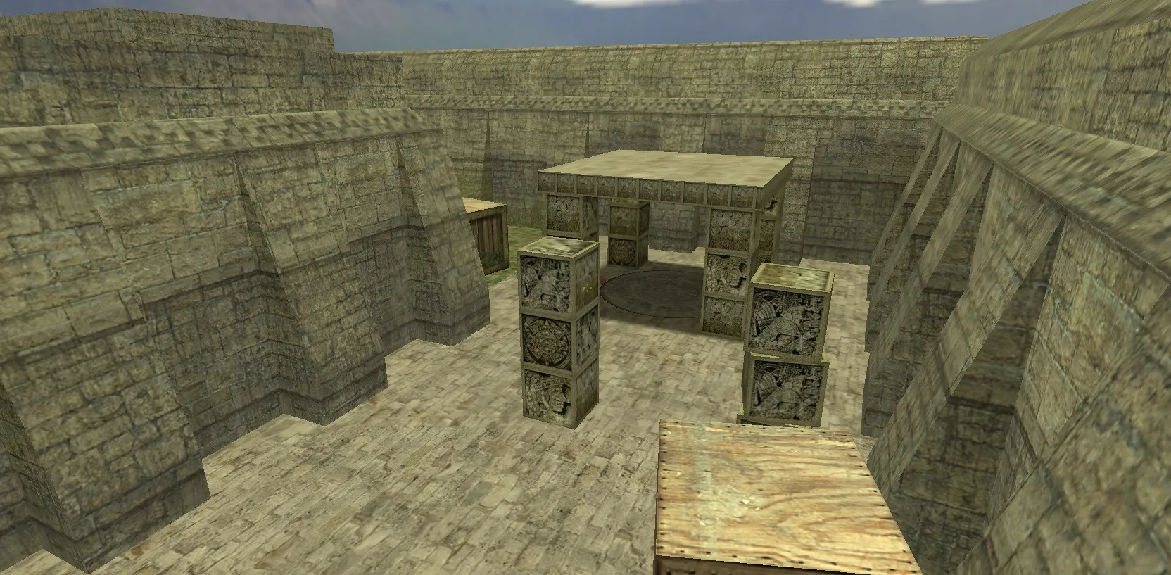 Скриншот Карта «de_mayariver» для CS 1.6