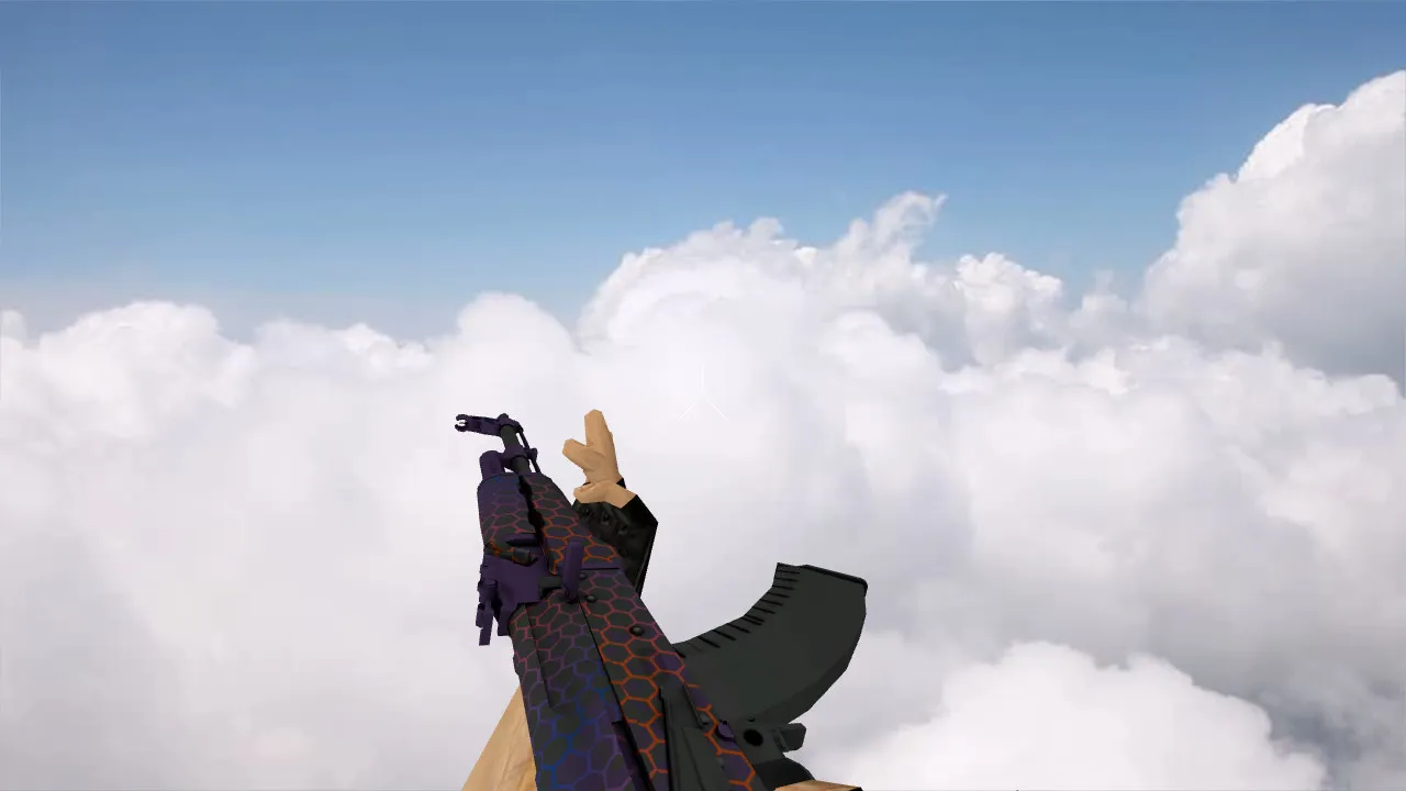 Скриншот Модель «AK-47 «Электрический улей»» для CS 1.6 - Обзор и загрузка