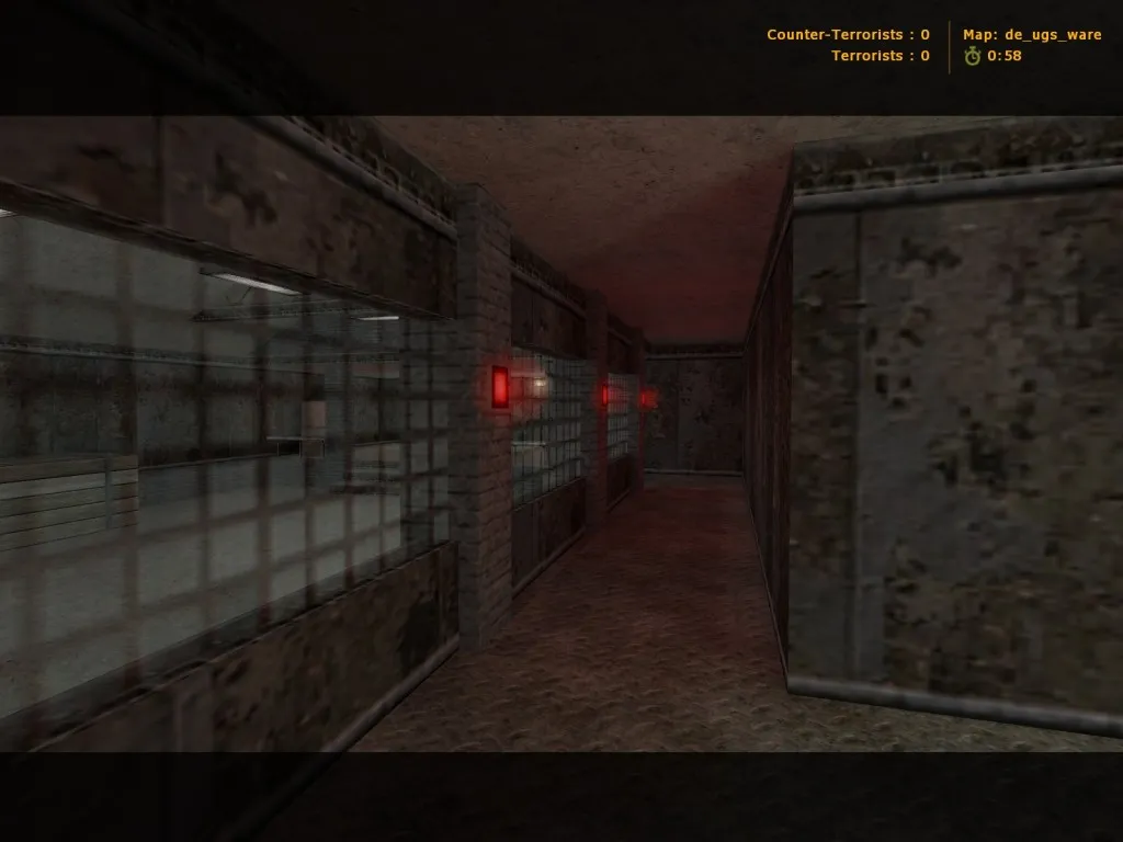 Скриншот Карта de_ugs_ware для CS 1.6: тактические возможности и особенности