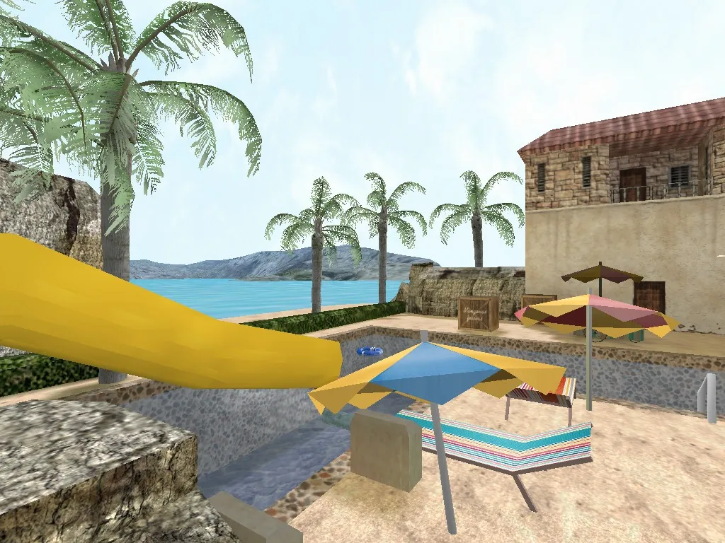 Скриншот  Карта de_miedo для CS 1.6 - Тактические возможности и баланс