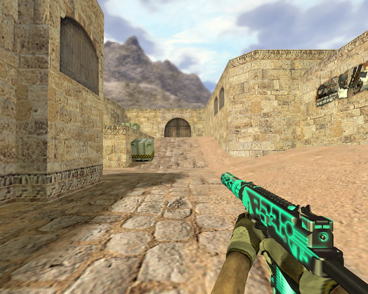 Скриншот Модель «MP9 Трон» для CS 1.6 - Чистый стиль и уникальность