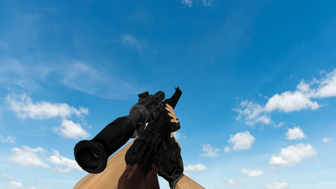 Скриншот Модель VSS Stalker для CS 1.6 - Качественные текстуры и анимация