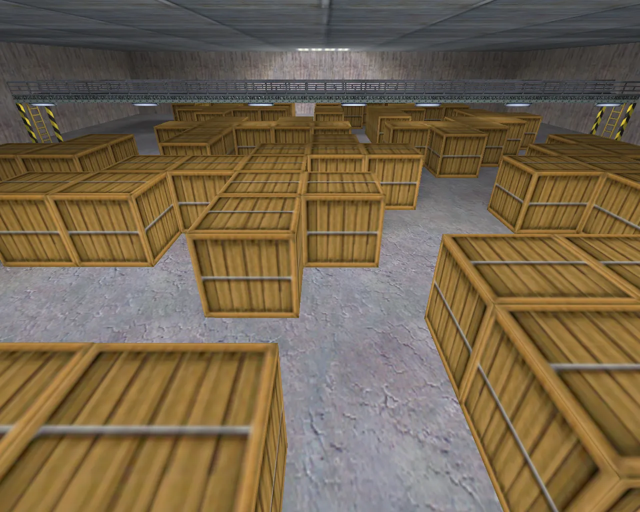 Скриншот  aim_deagle5 для CS 1.6: карта для тренировки Deagle, точки, боты .nav, оптимизация