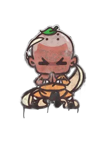 Скриншот Граффити «Шаолинь» для CS 1.6 - Уникальный стиль из CS:GO