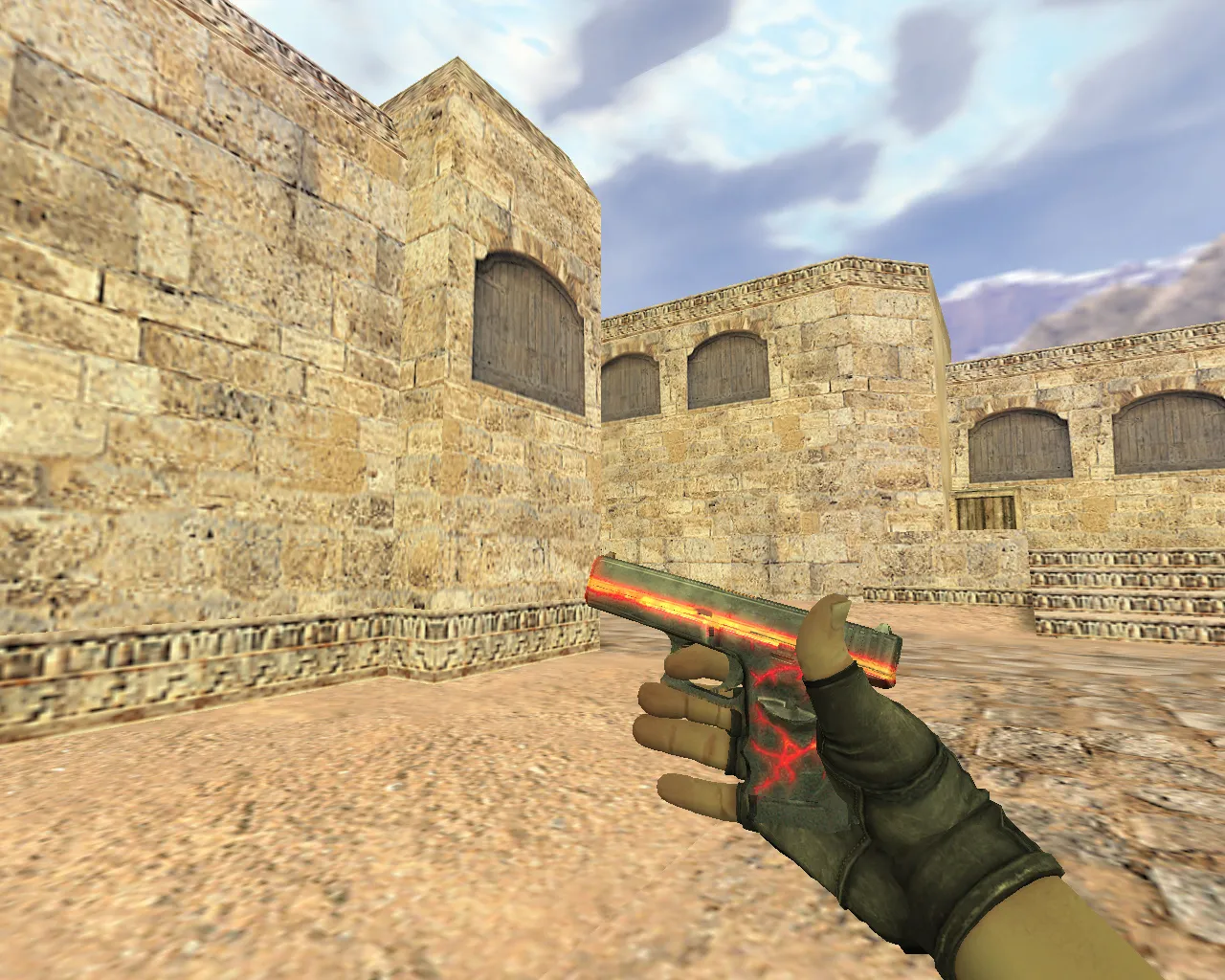 Скриншот Модель «Glock Подземелье» для CS 1.6 - Погружение в атмосферу