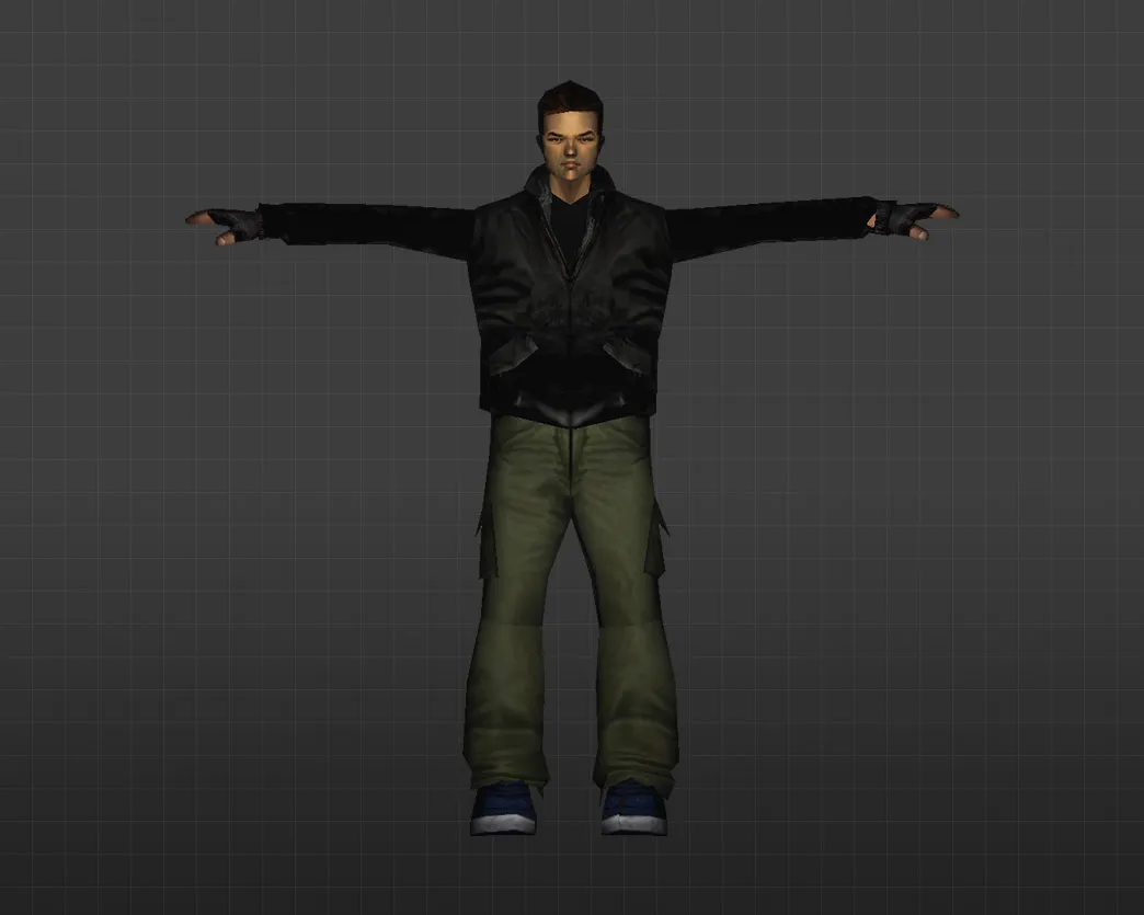 Скриншот Модель «Клод Спид» для CS 1.6 - Уникальный скин для игроков